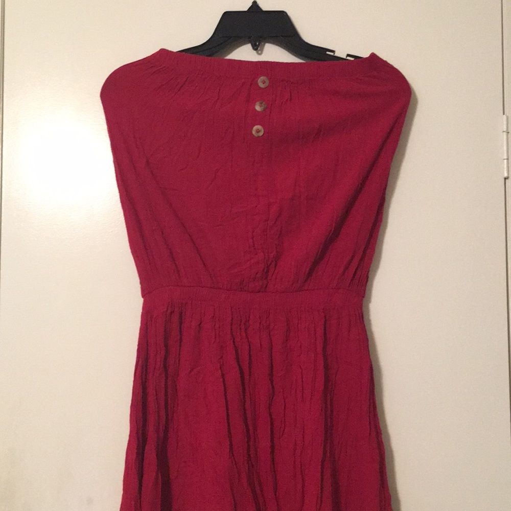 Miss Ally Strap less high low dress